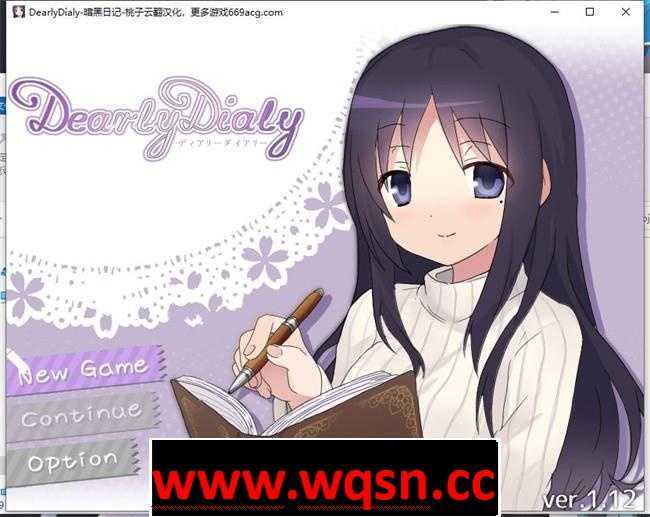 【养成SLG/汉化】DearlyDialy-暗黑日记 云翻汉化+原版【PC+安卓/500M】 - 造梦少女游戏网-造梦少女游戏造梦少女游戏网