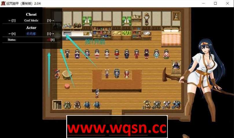 图片[2]-造梦少女游戏[RPG/汉化] 诅咒铠甲/Cursed Armor V2.61 官方中文步 [483M] - 造梦少女游戏网-造梦少女游戏造梦少女游戏网