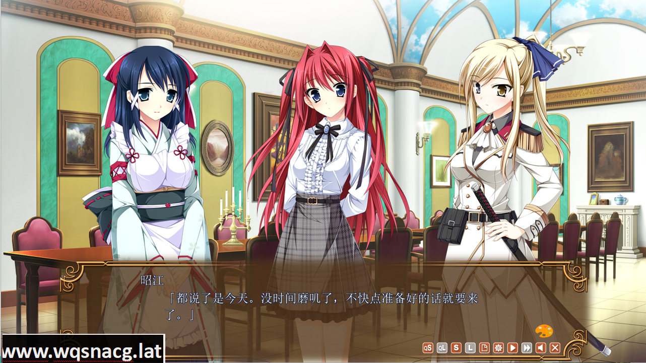 [ADV/汉化] 少女编织爱的画布：与你二人的画廊 汉化版 [多空/2.7G] - 造梦少女游戏网-造梦少女游戏造梦少女游戏网