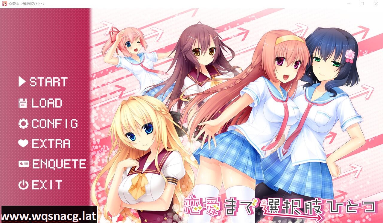 [ADV/汉化] 只有一种选择通往恋爱 恋愛まで選択肢ひとつ AI汉化版+全CG回想★全CV [2.5G] - 造梦少女游戏网-造梦少女游戏造梦少女游戏网