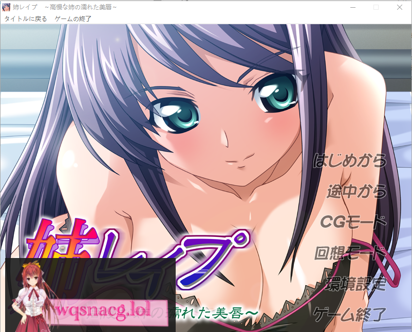 [ADV/中文] 姐姐强O ~傲慢姐姐湿润的美唇~ 姉レイプ ～高慢な姉の濡れた美唇～AI汉化版+全CG存档 200M-造梦少女游戏造梦少女游戏网