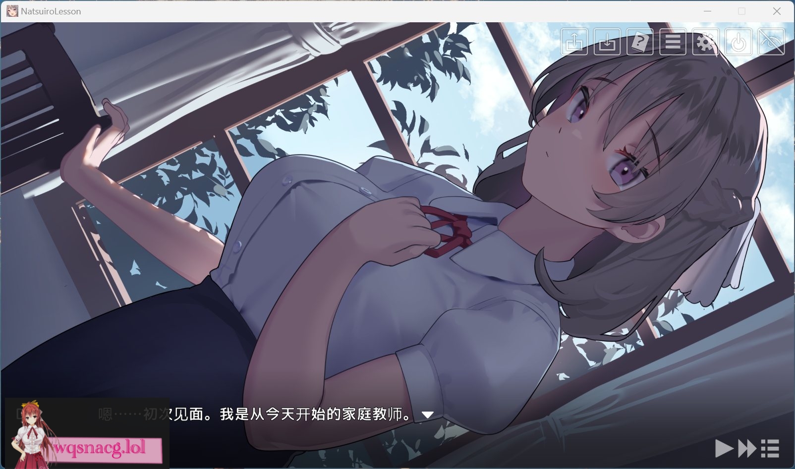 【热门互动SLG/汉化/动态/全CV】夏色课程～最后的夏天时光 机翻+存档【新汉化/13G】 - 造梦少女游戏网-造梦少女游戏造梦少女游戏网