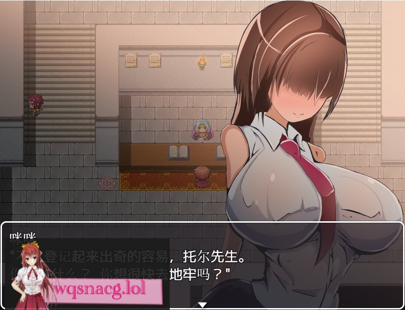 [日系RPG/汉化] 蒙眼女孩给朋友戴绿帽子的故事PC+安卓汉化版500M - 造梦少女游戏网-造梦少女游戏造梦少女游戏网
