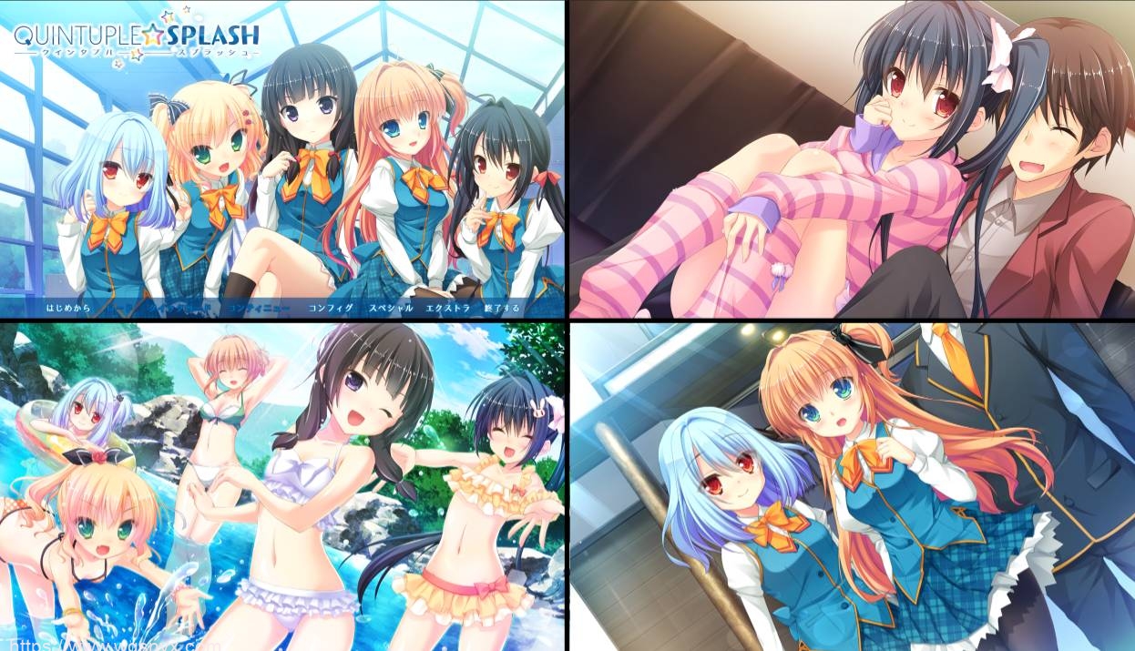 [ADV/汉化][Parasol] QUINTUPLE☆SPLASH claude3DL硬盘-造梦少女游戏造梦少女游戏网