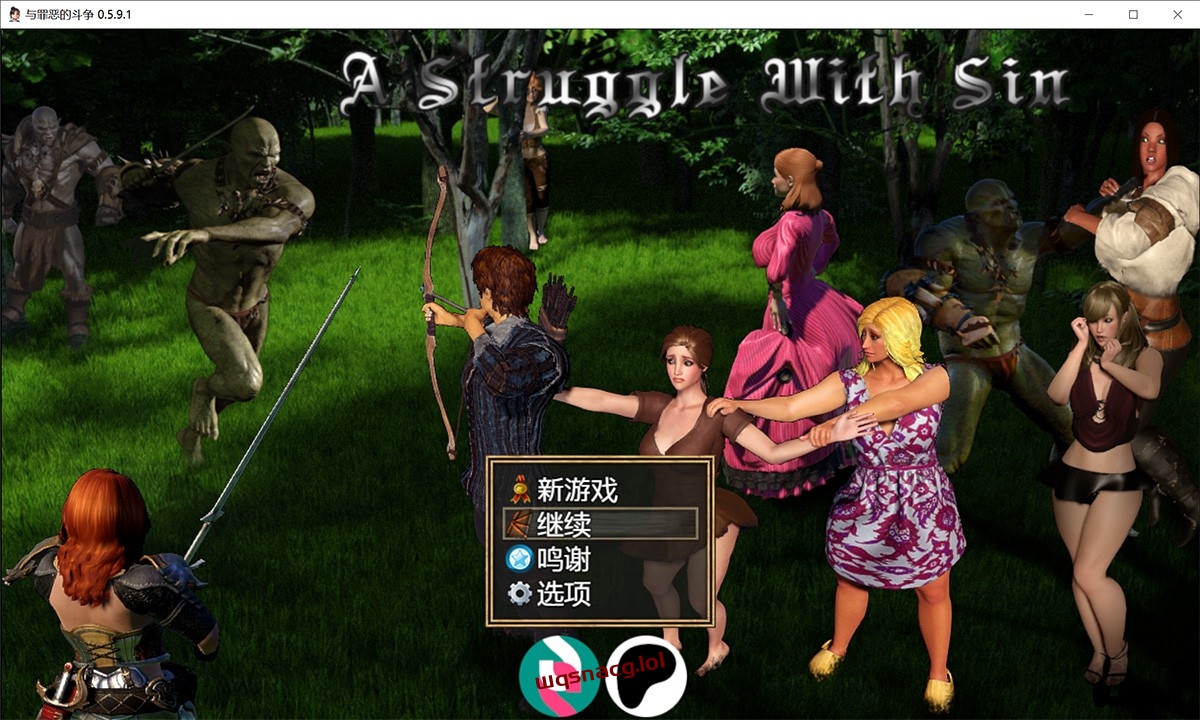 A Struggle with Sin v 0.6.0.7a与罪恶的斗争+汉化攻略-造梦少女游戏造梦少女游戏网