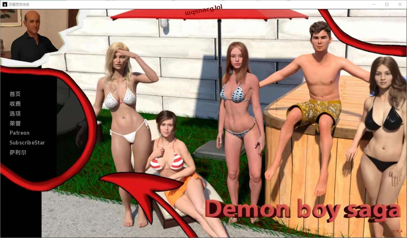 [欧美SLG/汉化] 恶魔男孩传奇 Demon Boy Saga v0.70 A PC+安卓-造梦少女游戏造梦少女游戏网