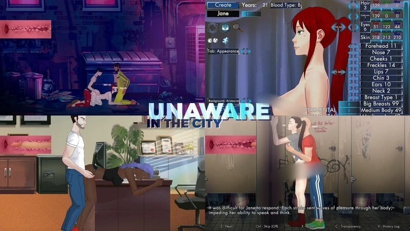 [沙盒SLG] 城市中的无意识者（Unaware in the City）V39aPC+安卓-造梦少女游戏造梦少女游戏网