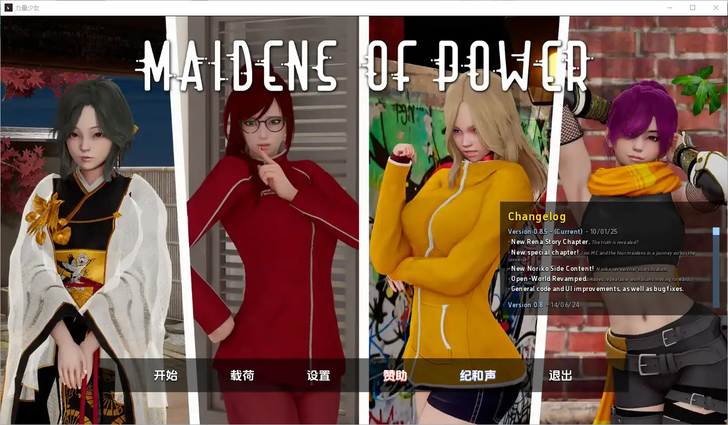 [亚洲风SLG] 力量少女 权力少女 Maidens of Power v0.85 PC+安卓-造梦少女游戏造梦少女游戏网